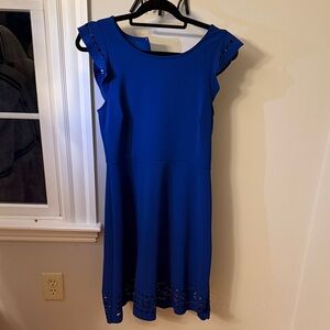 Banana Republic Royal Blue Mini Dress